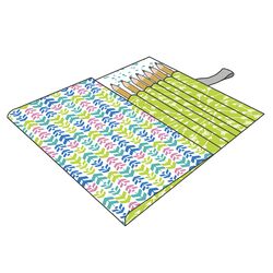 Pencil Roll Panel in Neon