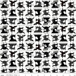 Sewing Machines in Black