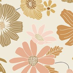 Blooming Floral in Country Field