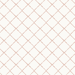Veranda Check in Soft Orange