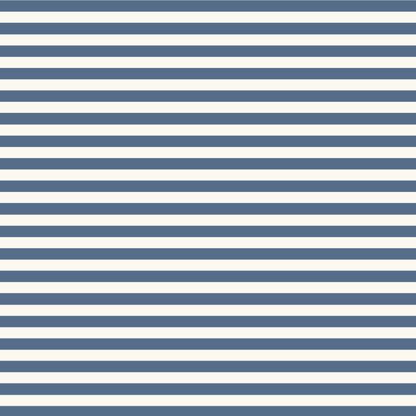 Umbrella Stripe in Moonlight Blue