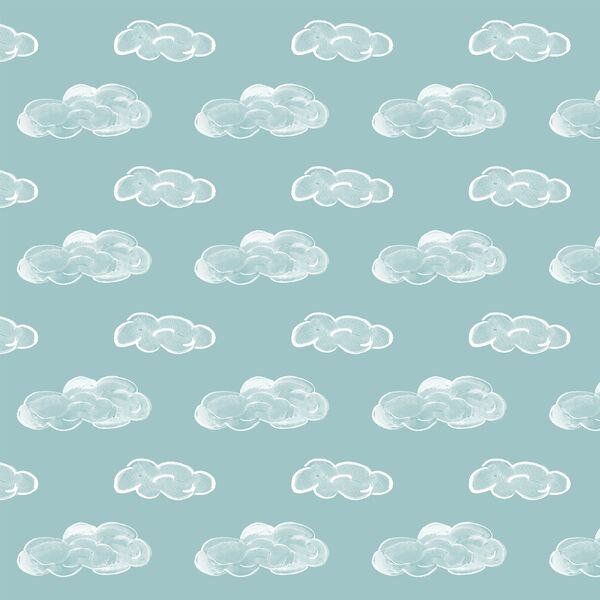Clouds in Aqua Sky