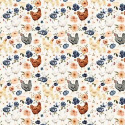Little Meadow Chickens in Cream