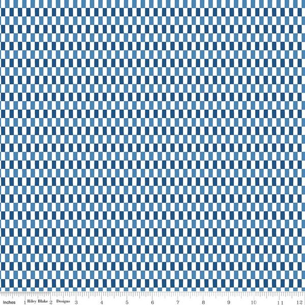 Checks in White