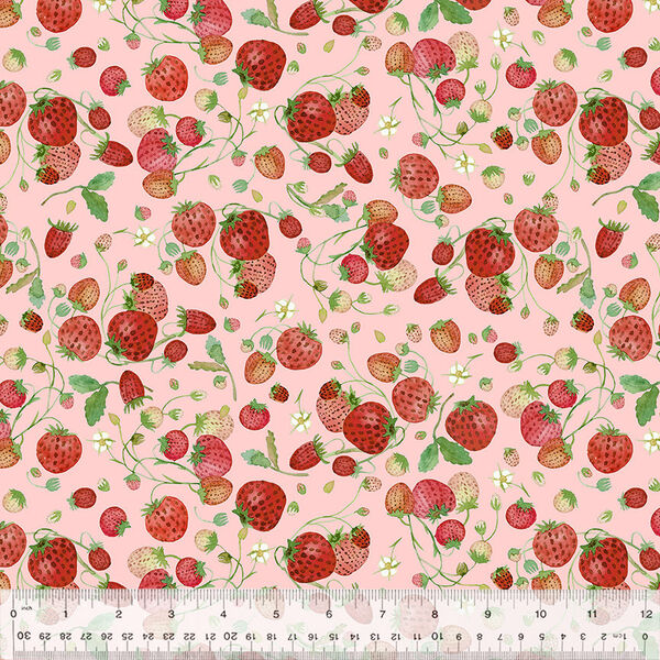 Strawberries in Pink
