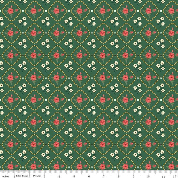 Medallions in Green