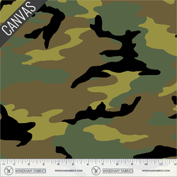 Camo Canvas in Green