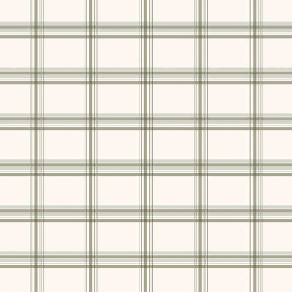 Winter Plaid in Moss