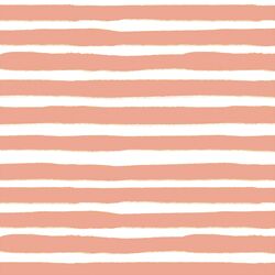 Large Painted Stripe in Deep Blush