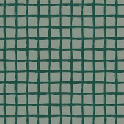 Painted Check in Sap Green