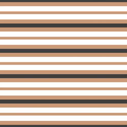 Halloween Stripe in Biscuit and Onyx