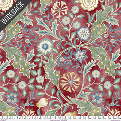 Wilhelmina Wideback in Crimson
