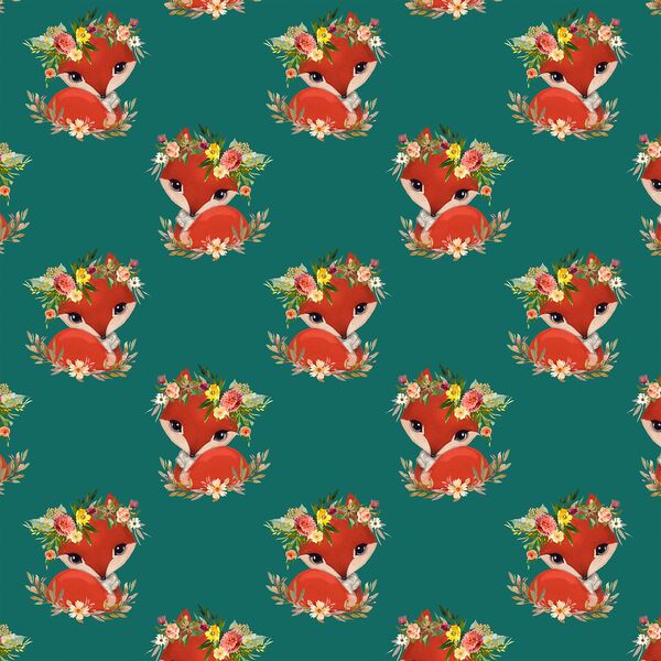 Little Foxy in Emerald