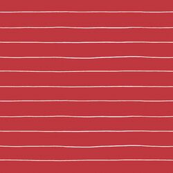 Stripe in Poinsettia