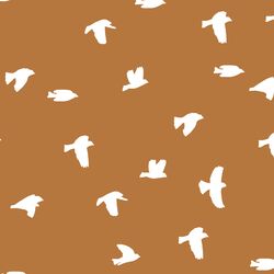 Flock Silhouette in Ginger