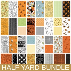 Scary Scraps Half Yard Bundle