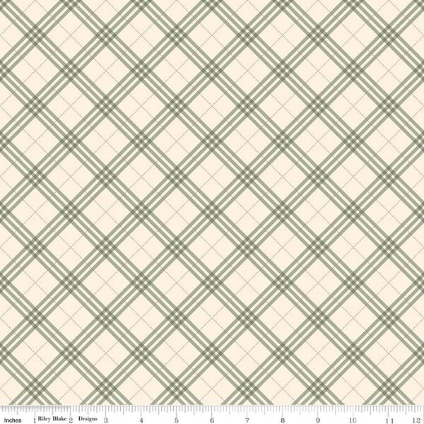 Plaid in Cream