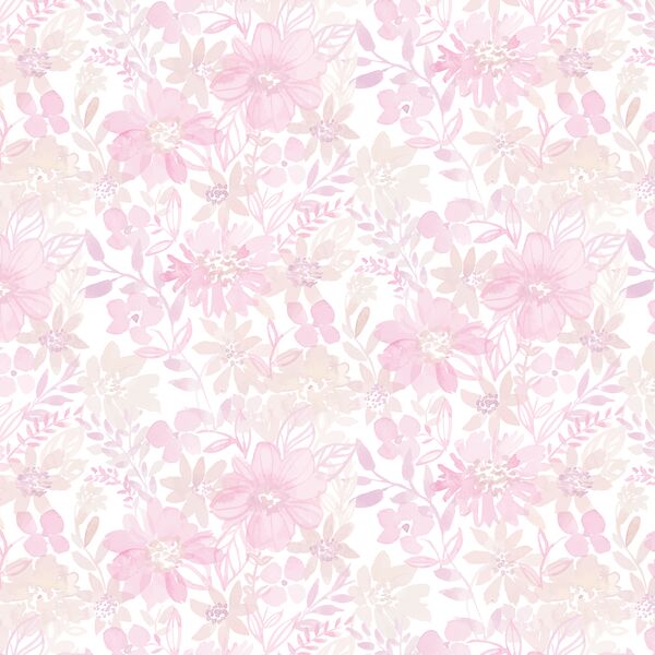 Little Delicate Floral in Petal Pink