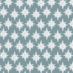 Solstice Star in Pewter Blue