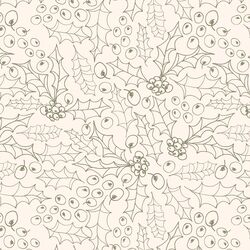 Holly Sketch in Fern Green on Cloud