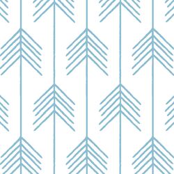 Vanes in Breeze on White