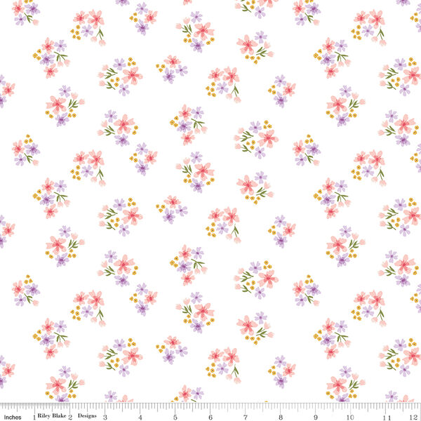 Floral in White