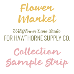 Flower Market Sample Strip