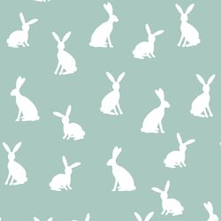 Cottontail Silhouette in Aspen