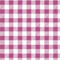 Medium Buffalo Plaid in Azalea