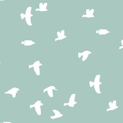 Flock Silhouette in Aspen