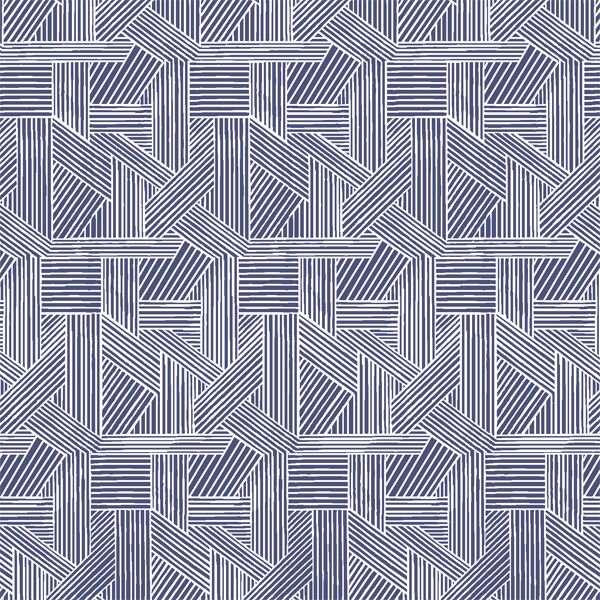 Rattan in Indigo