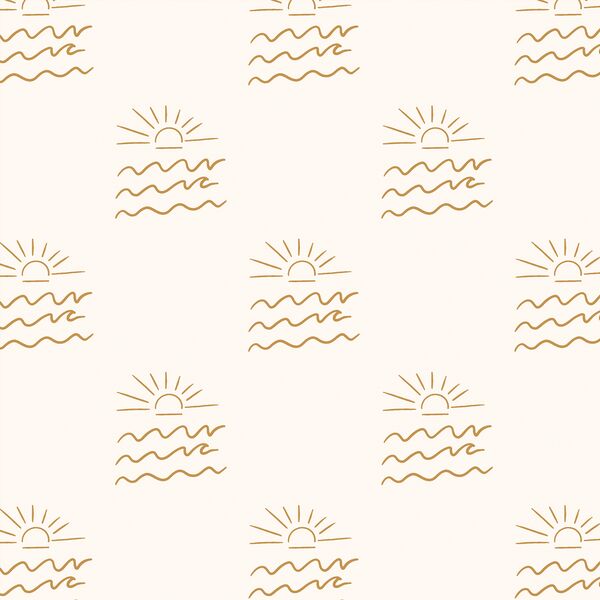 Sunshine in Golden on Cream