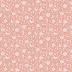 Posies in Dawn Pink
