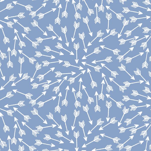 Arrows in Cornflower