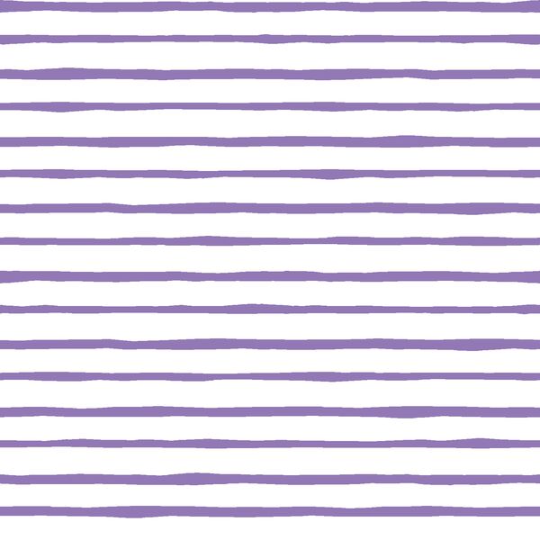 Artisan Stripe in Amethyst on White