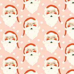 Large Jolly St. Nick in Sweet Pink