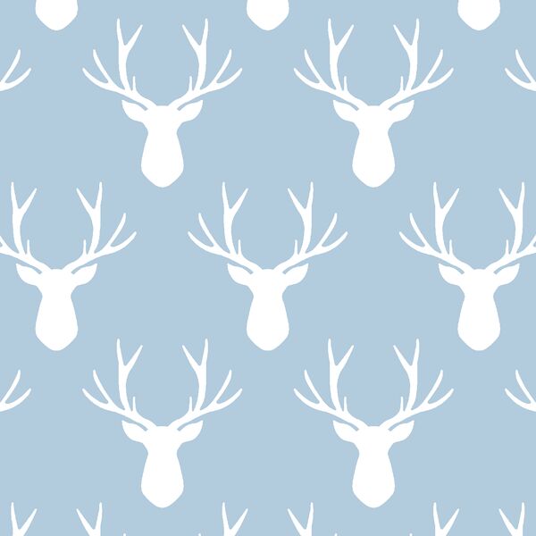Stag Silhouette in Sky