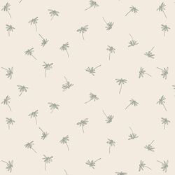 Ditsy Daisy in Sage Green on Egret