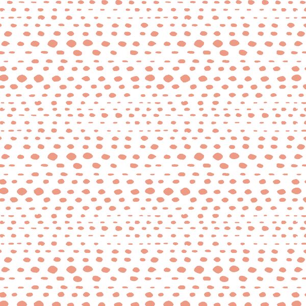 Little Skipping Stones in Grapefruit on White