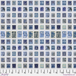 Stamps in Indigo