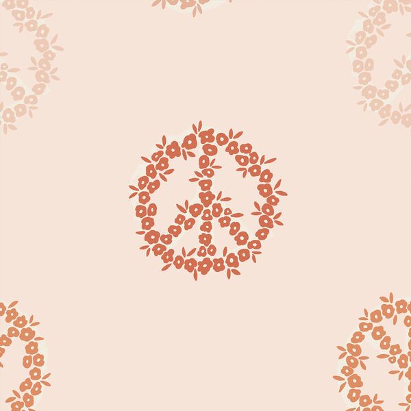 Large Peace Flowers in Sunkissed