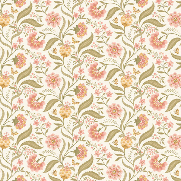 Charming Chintz in Ivory