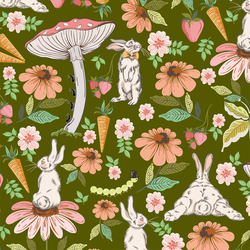 Bunny Garden in Olive