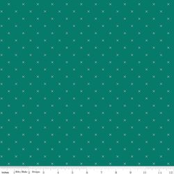 Bee Cross Stitch in Jade