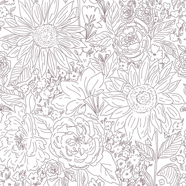 Paperie in Ember Plum on White