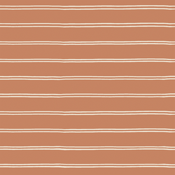 Double Dutch Stripe in Terracotta