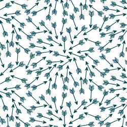 Arrows in Juniper in White