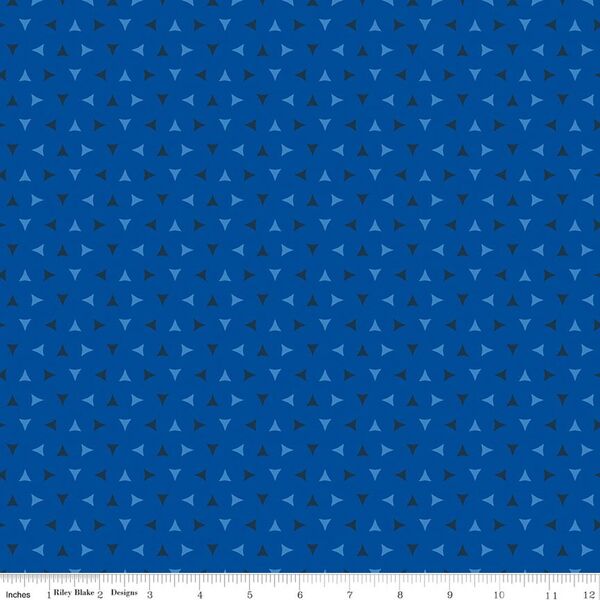 Tiny Triangles in Blue