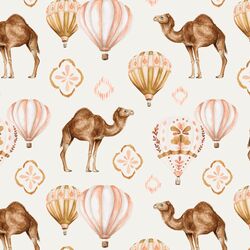 Wild Camels in Cloud