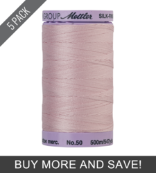 Parfait Pink (9104-0085) - Silk Finish Cotton 50wt - 547 Yards (5 Pack)
